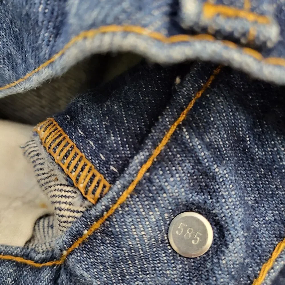 VTG RARE 517 Levi's Orange Tab Boot 20517-0217 Med-Dark Wash Jeans Men's 36x32